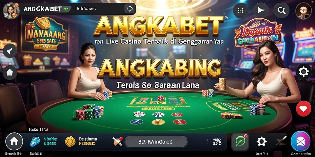 Tampilan gameplay Live Casino yang menarik dan interaktif.