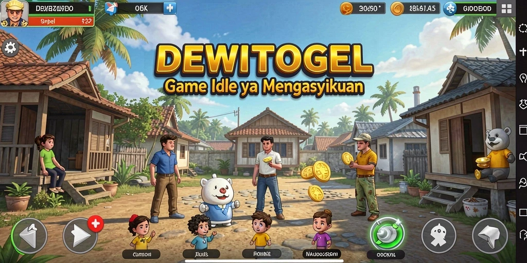 Tampilan gameplay DEWITOGEL yang penuh warna dan menyenangkan.