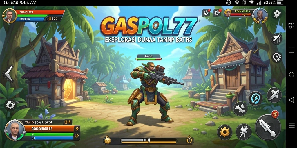 Tampilan gameplay <strong>GASPOL77</strong> yang memukau dalam dunia Open World.
