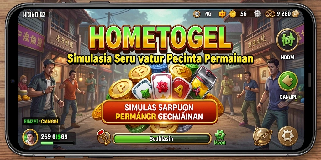 Gameplay seru dan interaktif di HOMETOGEL.