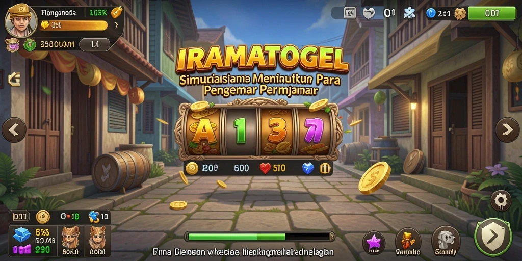 Screenshot gameplay <strong>IRAMATOGEL</strong> yang menarik dan penuh aksi.
