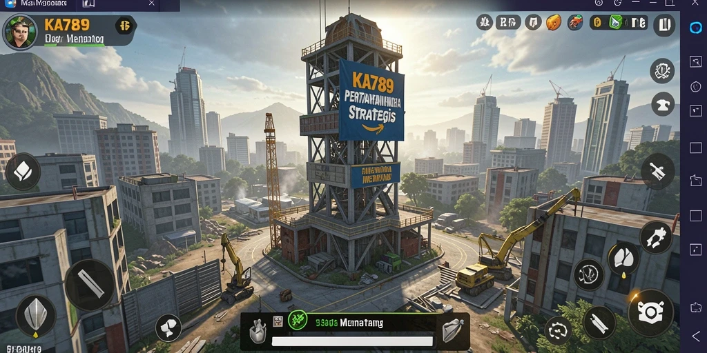 Tampilan gameplay <strong>KA789</strong> yang mendebarkan dalam strategi Tower Defense.