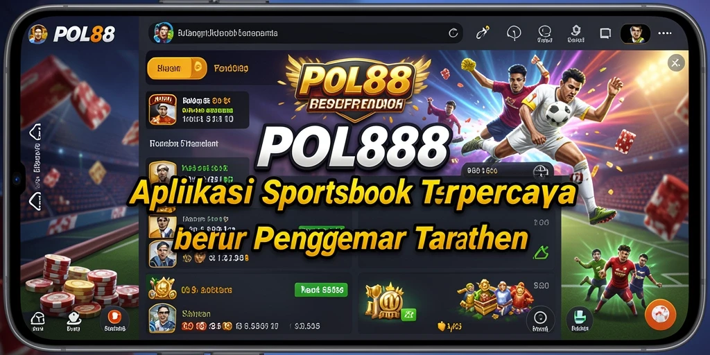 Tampilan menarik dari gameplay Sportsbook POL88 dengan fitur taruhan langsung.