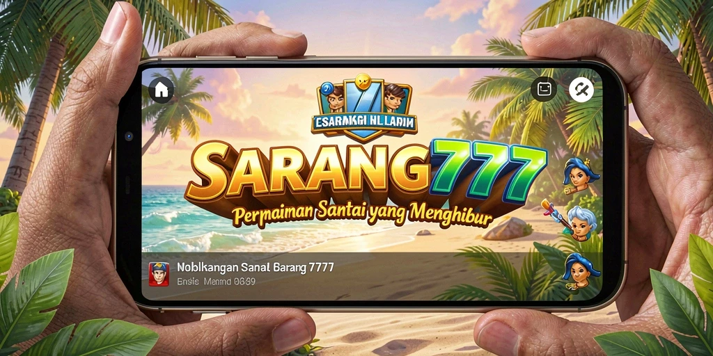 Tampilan gameplay <strong>SARANG777</strong> yang menghibur dan penuh warna.